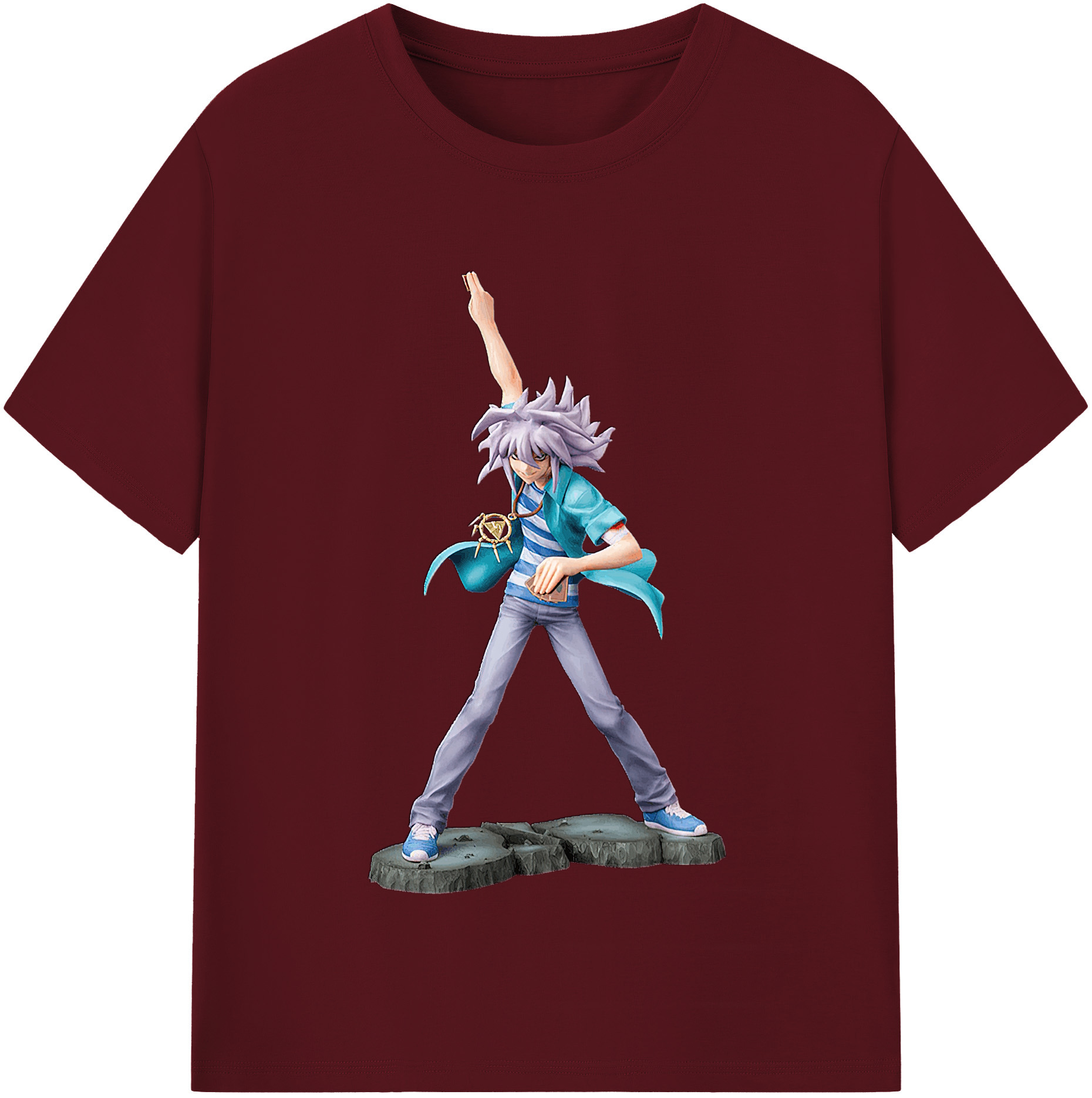 （画像用） 遊☆戯☆王 Yu-Gi-Oh! 綿100％半袖Tシャツ（フロントプリント）